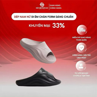 Dép Đúc Bánh Mì Nam Nữ, Dép Đúc Nguyên Khối Lượn Sóng Thể Thao, Dép Lê Đi Trong Nhà