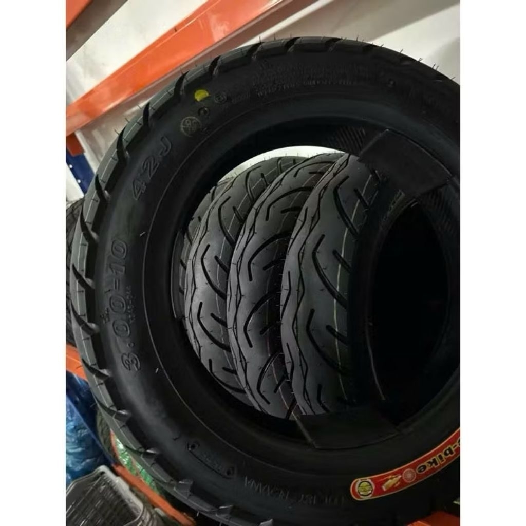 Lốp không săm chuyên dùng cho xe điện 3.00-10 (300-10)