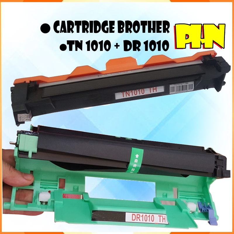 Hộp mực Brother MFC 1815 mã TN1010/DR1010, TN1111/DR1111, DR1018/TN1018 có sẵn mực in và trống drum.