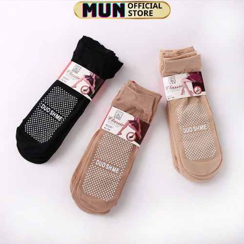 COMBO 10 ĐÔI TẤT DA CHÂN CHỐNG TRƠN TRƯỢT