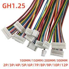 Dây bus kết nối GH 1.25 2p 3p 4p 6p 8p dây đôi chiều dài 15cm