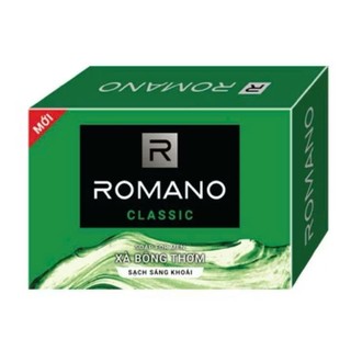 Xà Bông Thơm Romano Classic 90G – Sạch Da, Khử Mùi Hiệu Quả, Hương Nam Tính