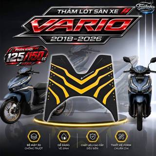 THẢM ĐỂ CHÂN XE Vario (125cc-150cc) Đời 2018 đến 2026 cao cấp nhiều màu