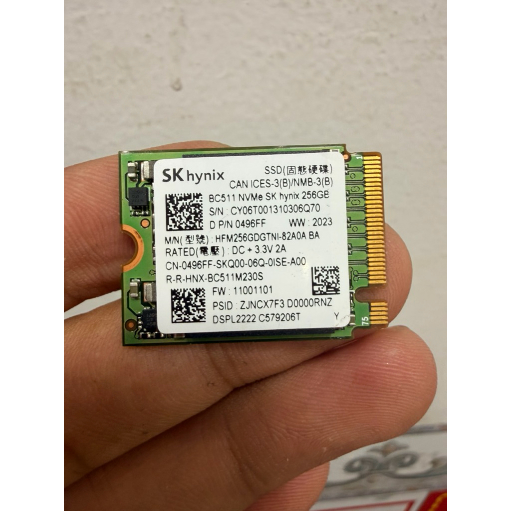 SSD SK Hynix NVMe 256GB
