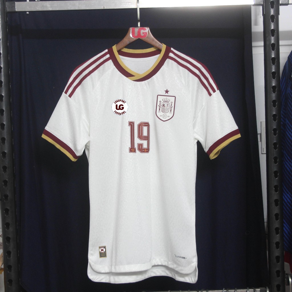 [bản player] Áo Lamine Yamal Tây Ban Nha trắng WC 2026 sân khách