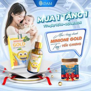 TINH DẦU HÚNG CHANH MINIONE GOLD 30ML - HÀNG CHÍNH HÃNG