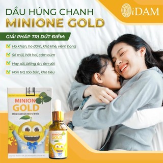 TINH DẦU HÚNG CHANH MINIONE GOLD 30ML - HÀNG CHÍNH HÃNG