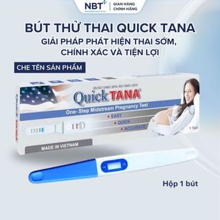 [CHE TÊN SẢN PHẨM] Bút thử thai nhanh QUICKTANA phát hiện sớm sau 7 ngày quan hệ, test nhanh, chính xác