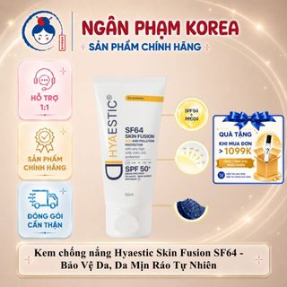[Hàng Công Ty] Kem Chống Nắng Hyaestic Skin Fusion SF64 Sunscreen 50ml - Màng Lọc Phổ Rộng Bảo Vệ Da Tối Đa