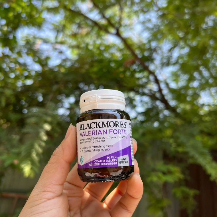 Viên uống Blackmores Valerian Forte hỗ trợ giấc ngủ của Úc 30 viên