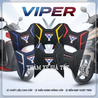 Thảm Cao Su Lót Sàn xe máy điện Viper Vinfast, Thảm Xe Viper, Lót Sàn xe Viper Vinfast - HỌA TIẾT KIM CƯƠNG ĐẲNG CẤP