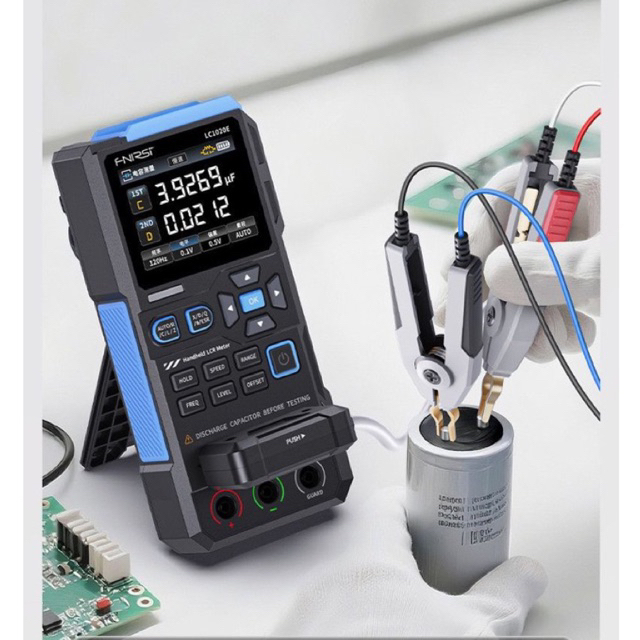 Đồng hồ đo LCR Fnirsi LC1020E  đo tụ điện, cuộn cảm, điện trở chuyên sâu