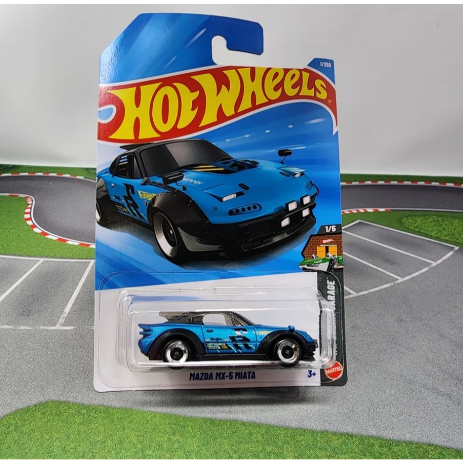 Hot Wheels Mazda MX-5 Miata 1:64 Chính Hãng Mattel – JDM Huyền Thoại, Hàng Sưu Tầm Cực Hot