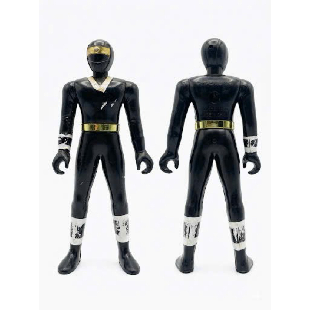 Mô hình Super Sentai Kakuranger Ninja Black nhựa chính hãng Bandai size 12cm