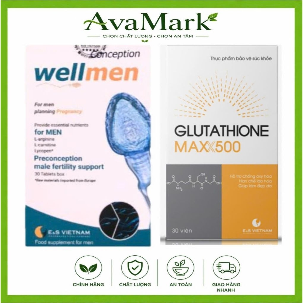 Wellmen Conception - Bổ tinh trùng, hỗ trợ sinh sản nam giới (30 viên)