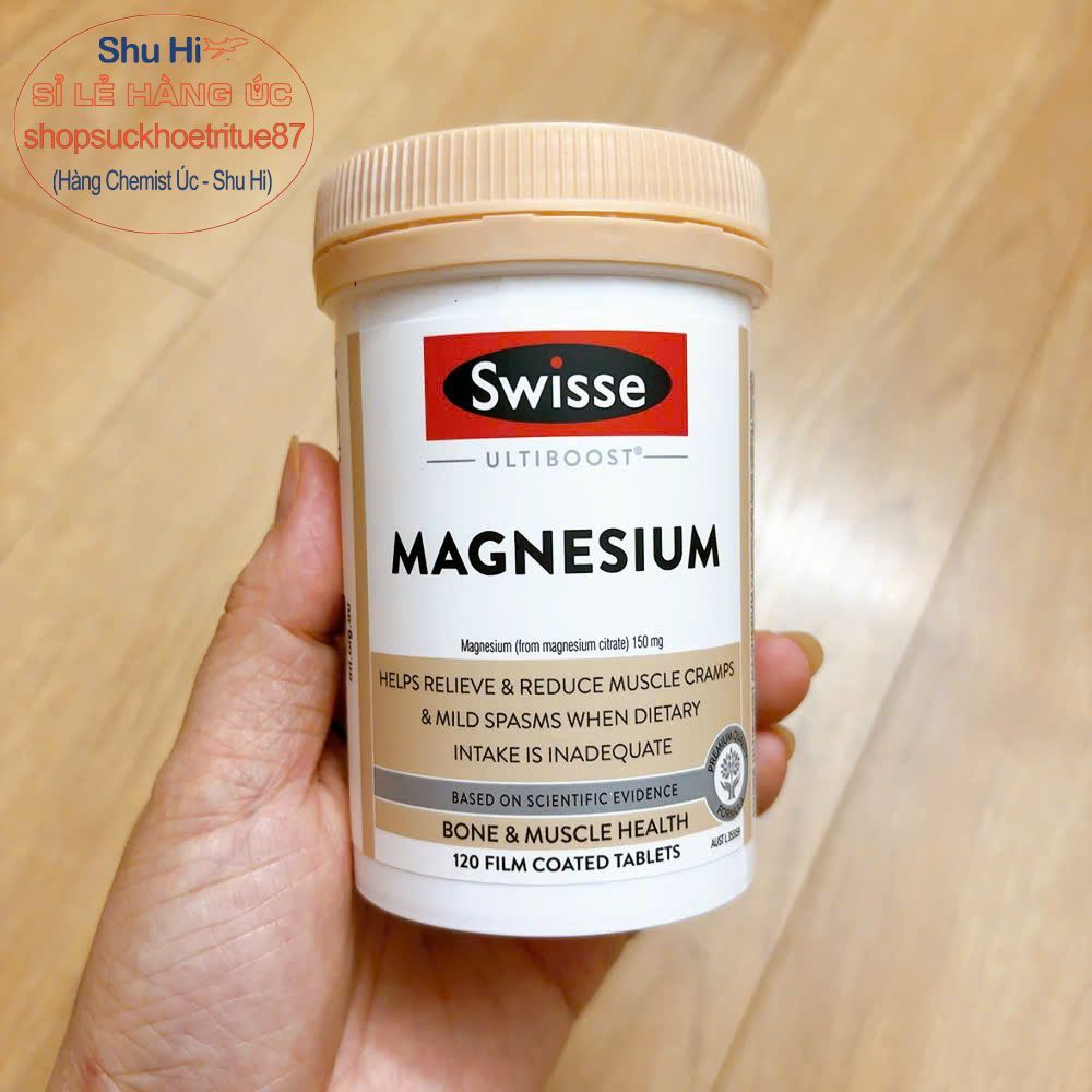 Viên bổ sung Magie citrate swisse Úc