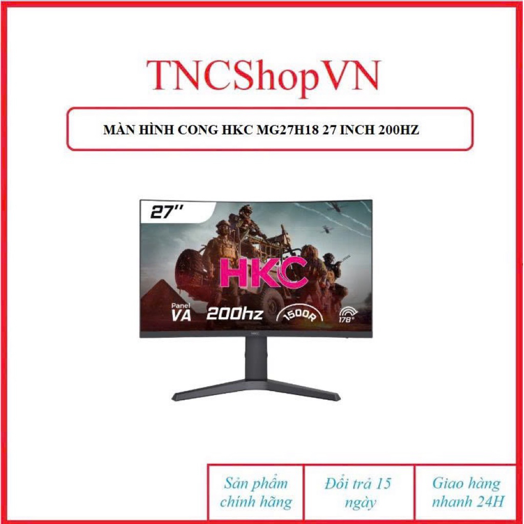 MÀN HÌNH CONG HKC MG27H18 27 INCH 200HZ