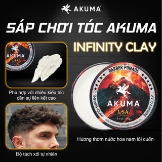 Sáp Vuốt Tóc Nam AKUMA 56gr Chính Hãng