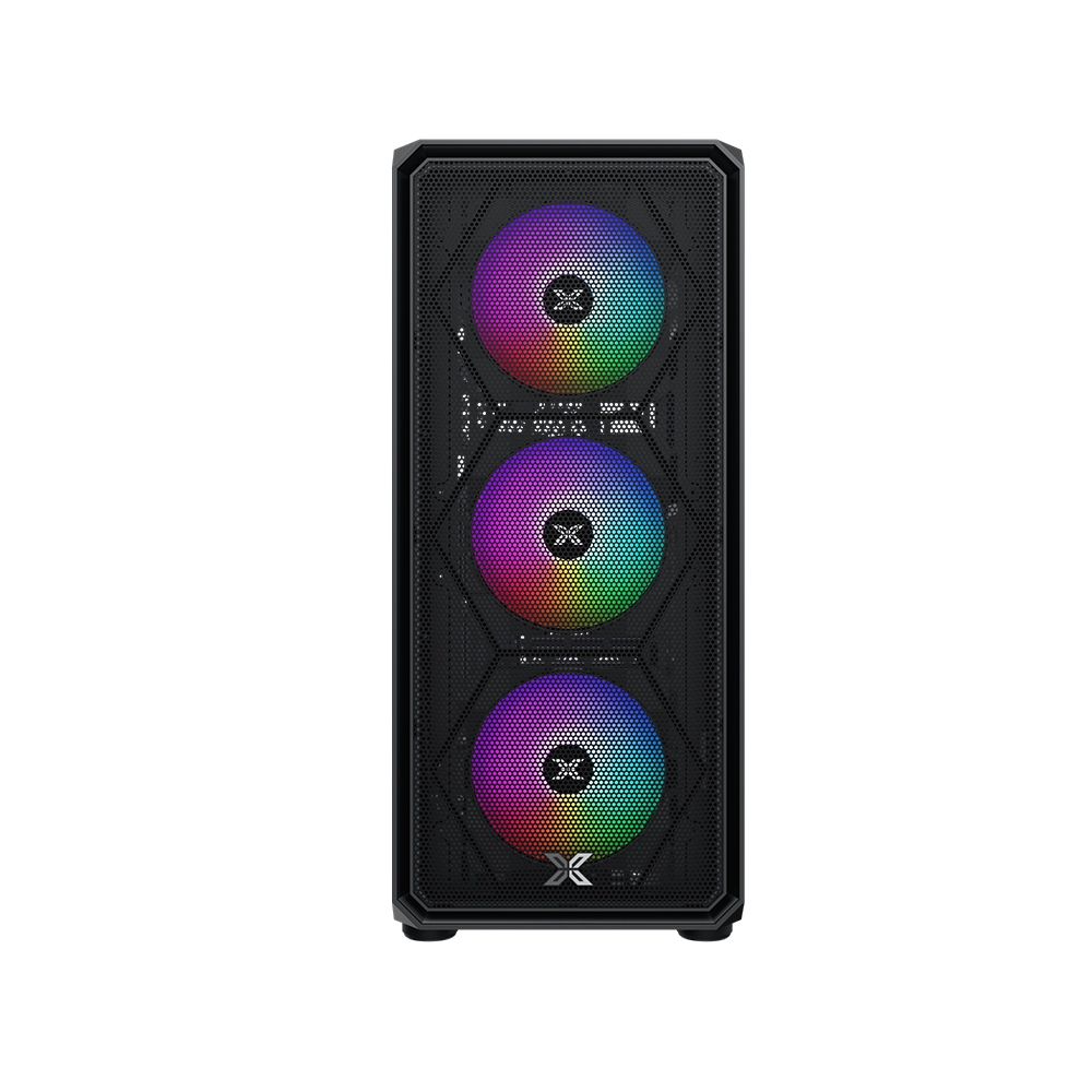 Vỏ ccase XIGMATEK DUO X 3F (EN45127) - GAMING ATX, KÈM 03 FAN XIGMATEK Z20F