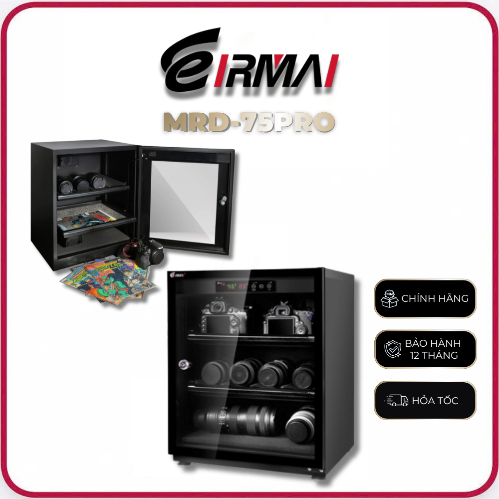 EIRMAI MRD-75PRO - Tủ Chống Ẩm EIRMAI 70L - Hàng Chính Hãng