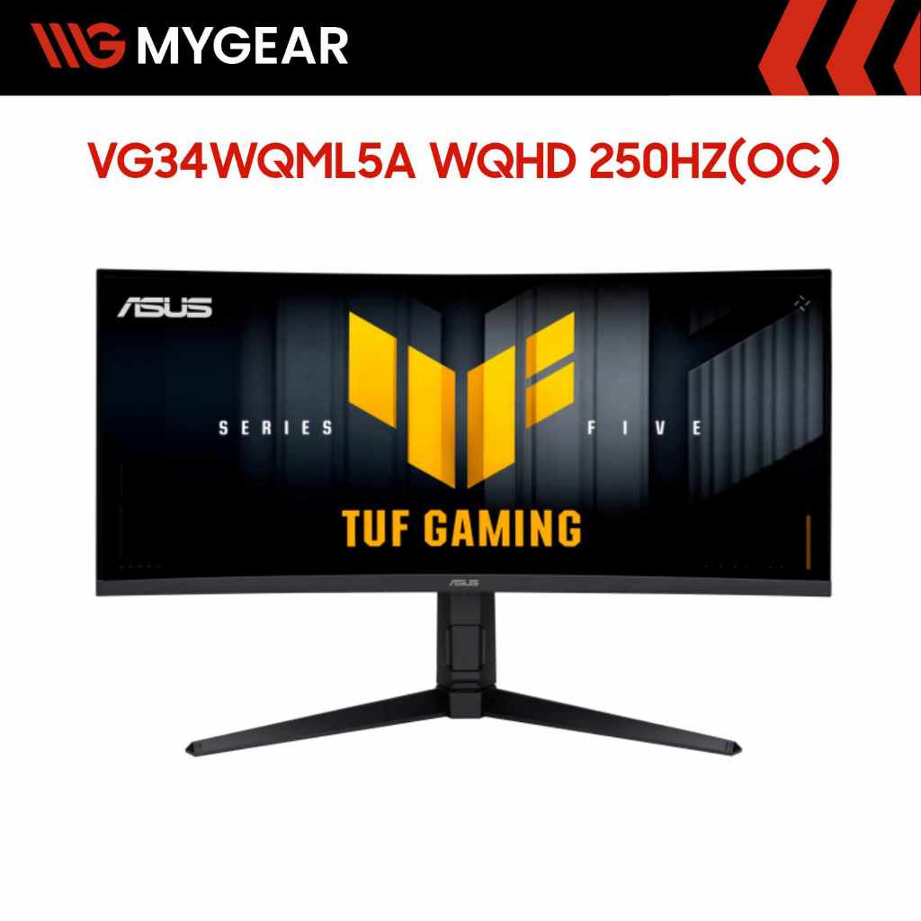 Màn hình Gaming Asus TUF Gaming VG34WQML5A / VG34WQ5A 34 Inch UWQHD 250Hz (OC) 1ms VA Cong 1500R