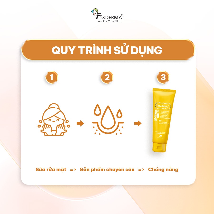 [TEENILICIOUS] Kem Chống Nắng Cho Da Dầu Mụn Teenilicious SPF 50 Gel Mỏng Nhẹ 75g - Hùng Lợi | BigBuy360 - bigbuy360.vn