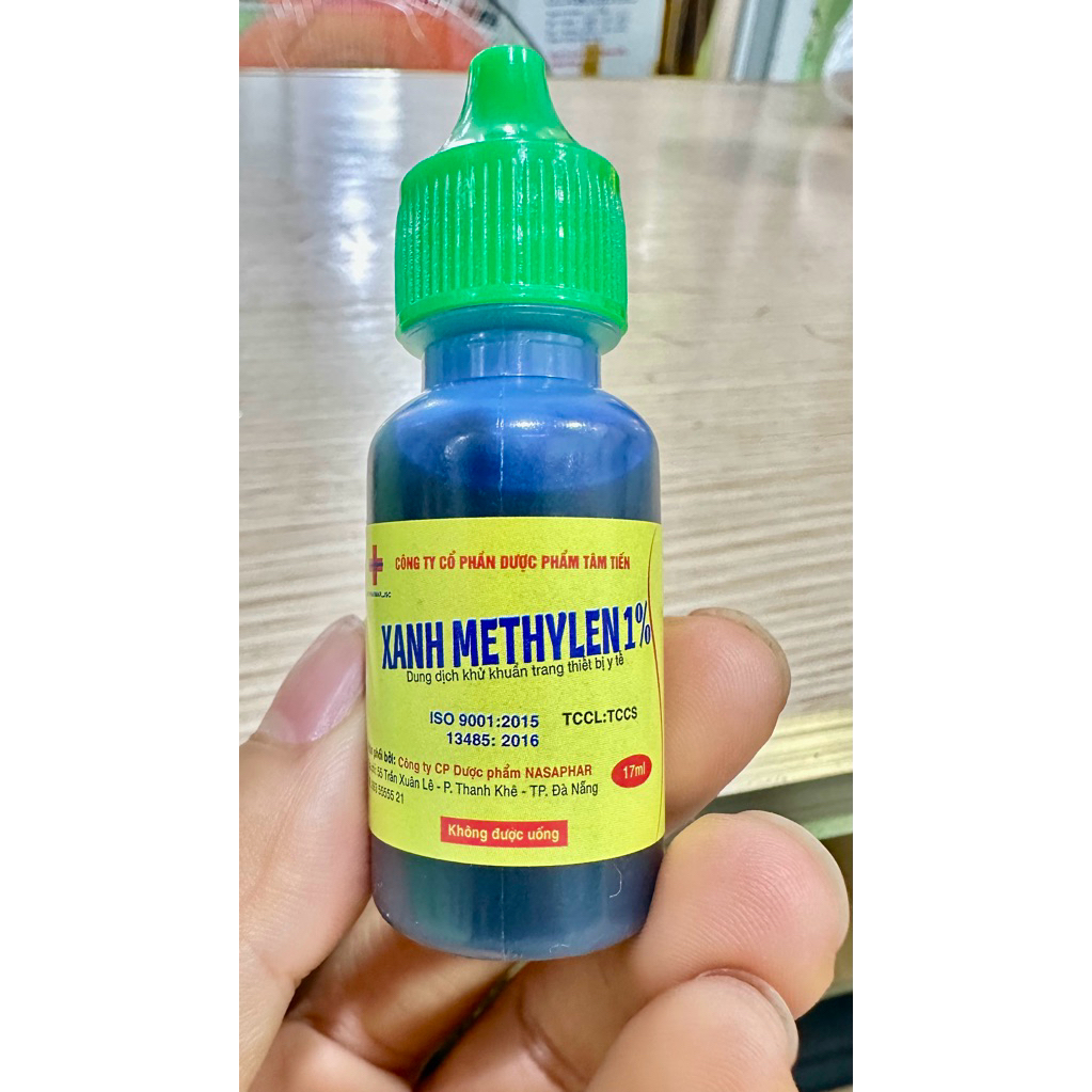 1 lo Xanh Methylen 1% 17 ml (Methylene Blue Solution)