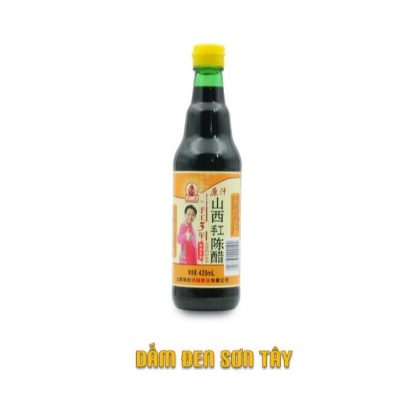 Chai 420ml Giấm Đen - Giấm Trần Sơn Tây Trung Quốc