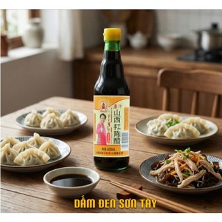 Chai 420ml Giấm Đen - Giấm Trần Sơn Tây Trung Quốc