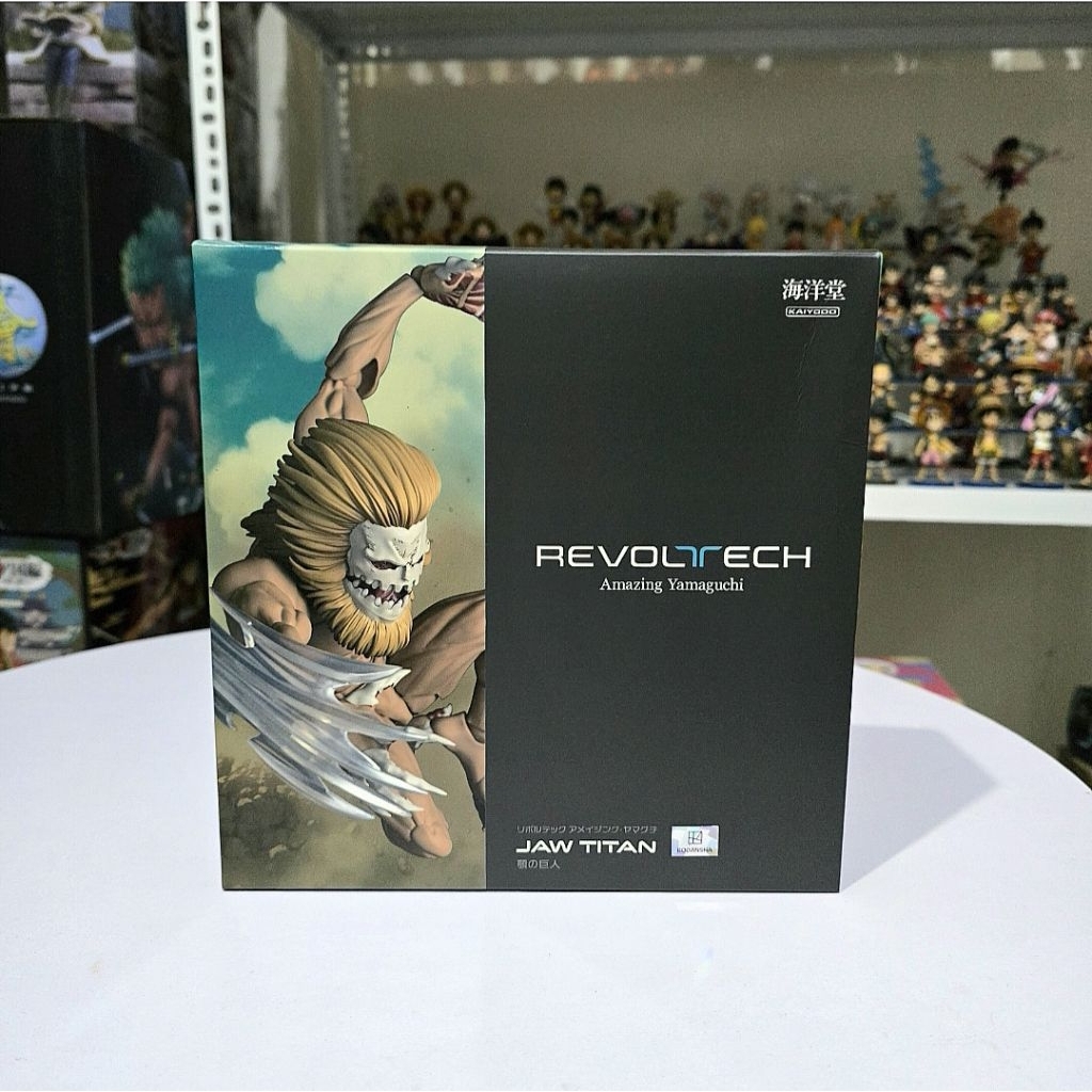 [Chính Hãng] Mô Hình Attack On Titan - Titan Hàm Revoltech - Jaw Titan - Kaiyodo - Có Bonus - Full B