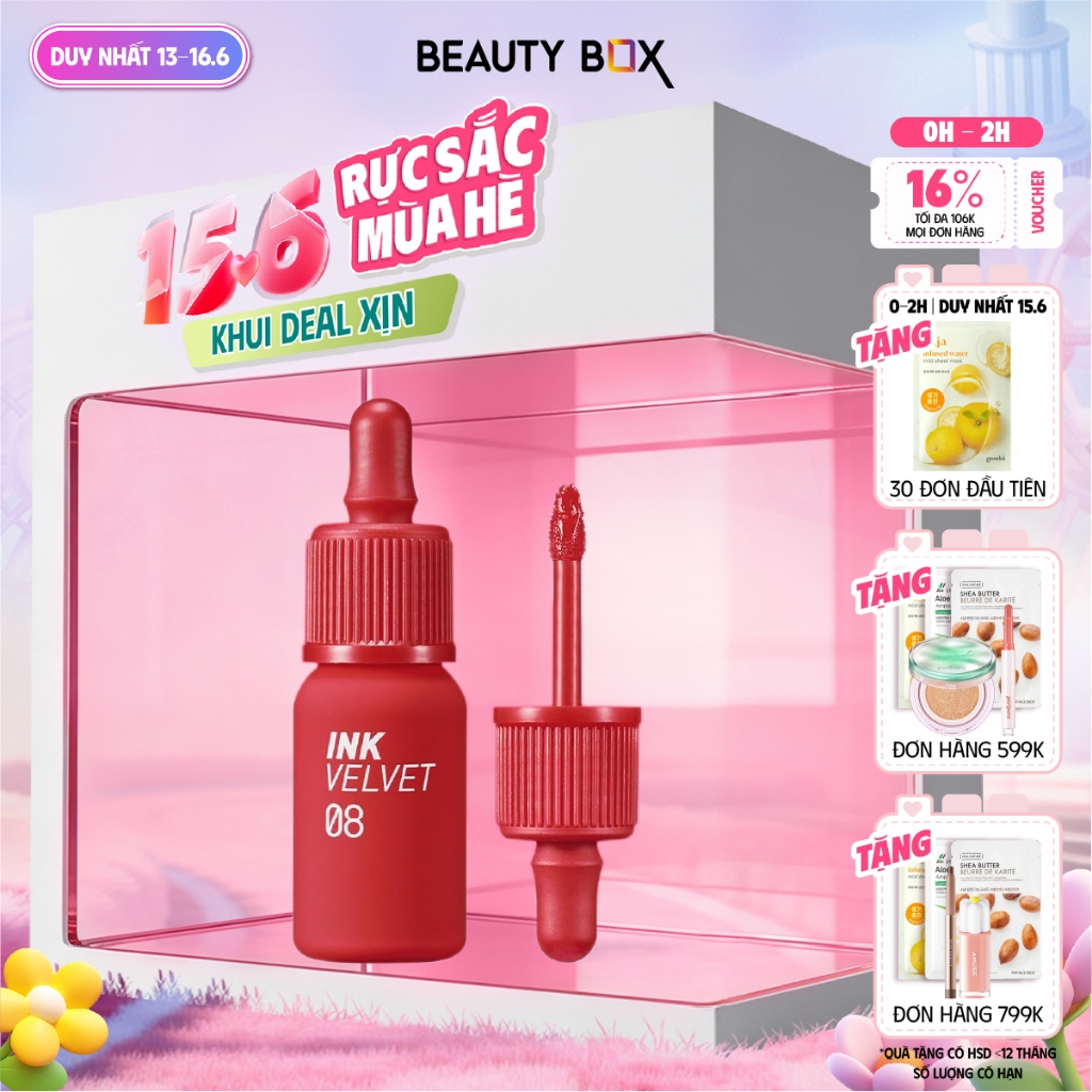 [Săn Sale] Son Nước Peripera Ink Velvet 4g