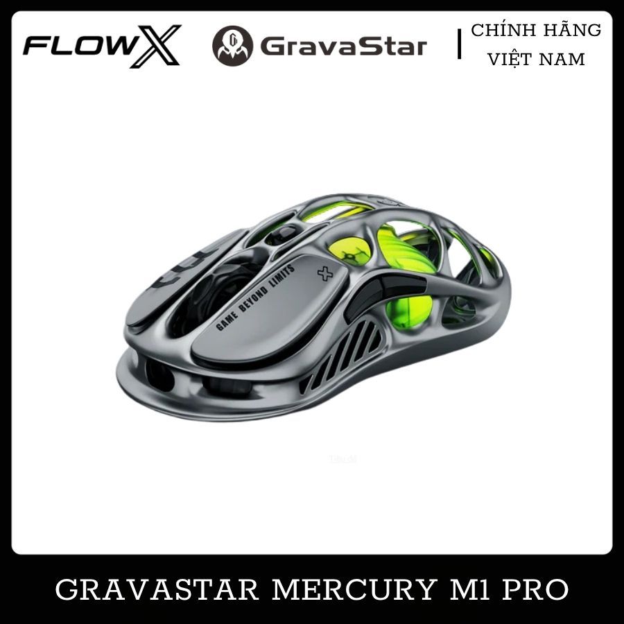 Chính Hãng | Chuột Không Dây Gaming Mercury M1 Pro | RGB | PAW3395