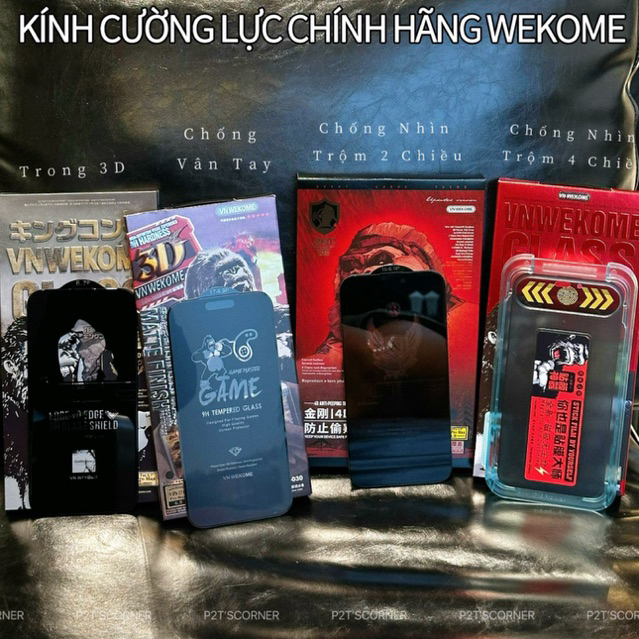 Kính Cường Lực IP, CHÍNH HÃNG WEKOME