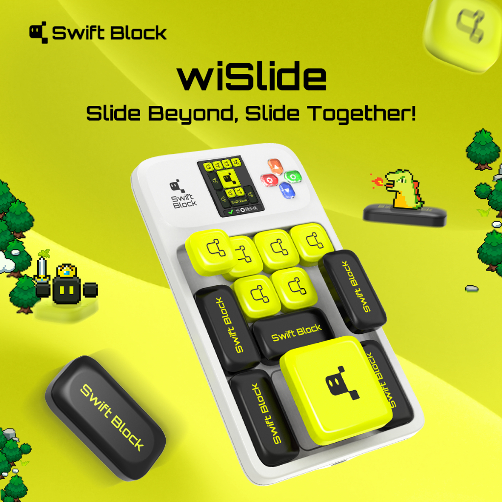 Đồ Chơi Giải Đố Thông Minh Phát Triển Trí Tuệ Cho Bé 6+ wiSlide Klotski Swift Block (có kết nối với 