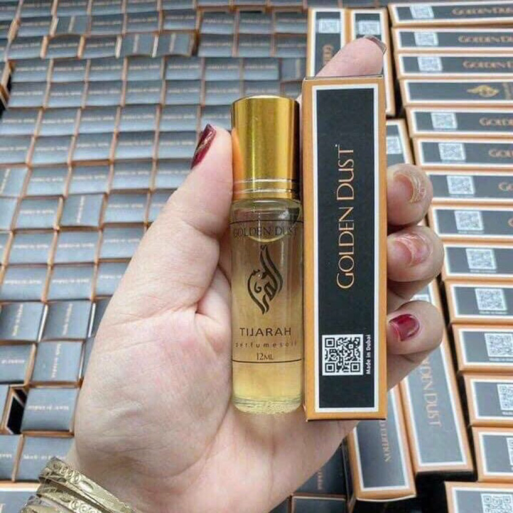 Tinh dầu thơm Dubai Golden Dust dạng lăn 12ml