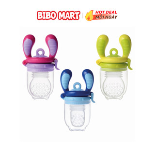 Túi Nhai Kidsme Túi Nhai Tập Ăn Dặm Silicon Siêu Mềm Dành Cho Bé 4/6 Tháng - Bibo Mart