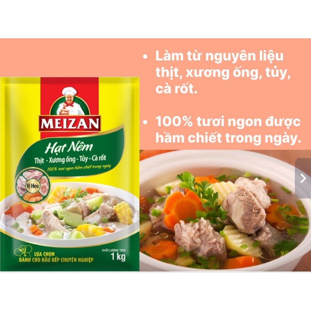Hạt nêm Meizan 1kg