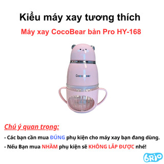 Linh Kiện thay thế của máy xay 0.3L COCOBEAR 8 lưỡi (bản Pro model HY-168)