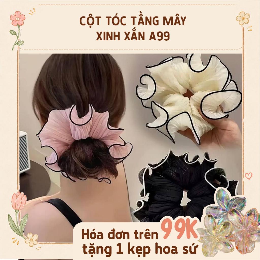 Cột tóc tầng mây xinh xắn A99