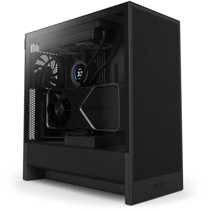 Vỏ Case Máy Tính NZXT H5 Flow V2 | RGB V2 |  Black / White Cường Lực Chính Hãng | BigBuy360 - bigbuy360.vn