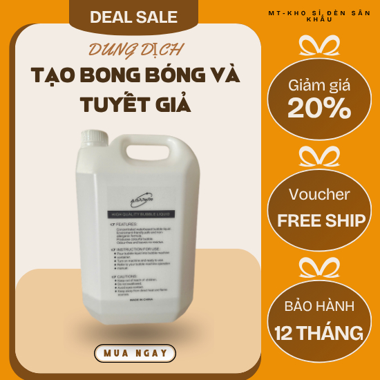 Dung dich tạo bong bóng và tạo tuyết giả dùng cho sân khấu (1 LÍT Đậm Đặc)