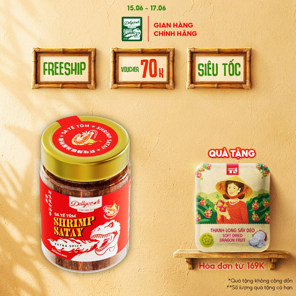 Sa Tế Tôm Dellycook (220g)