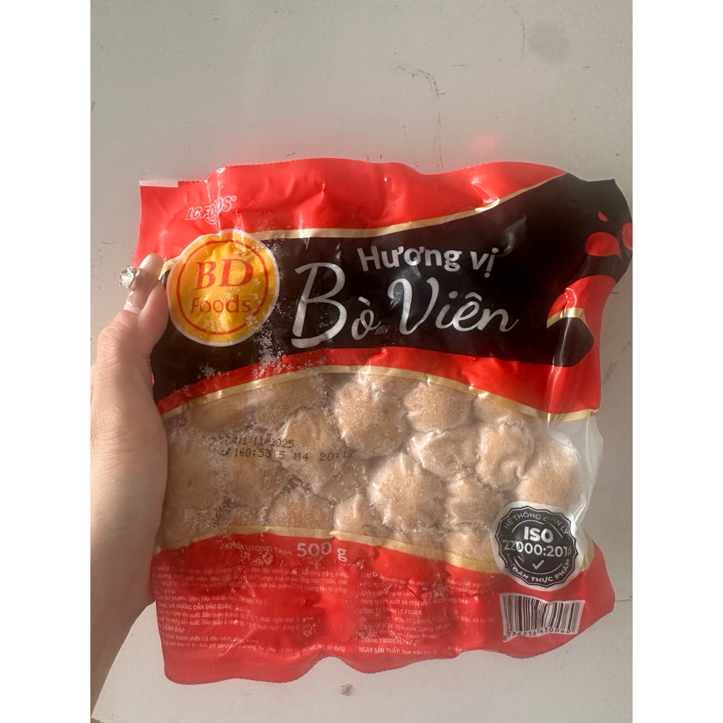 Bò Viên BD (500gr)