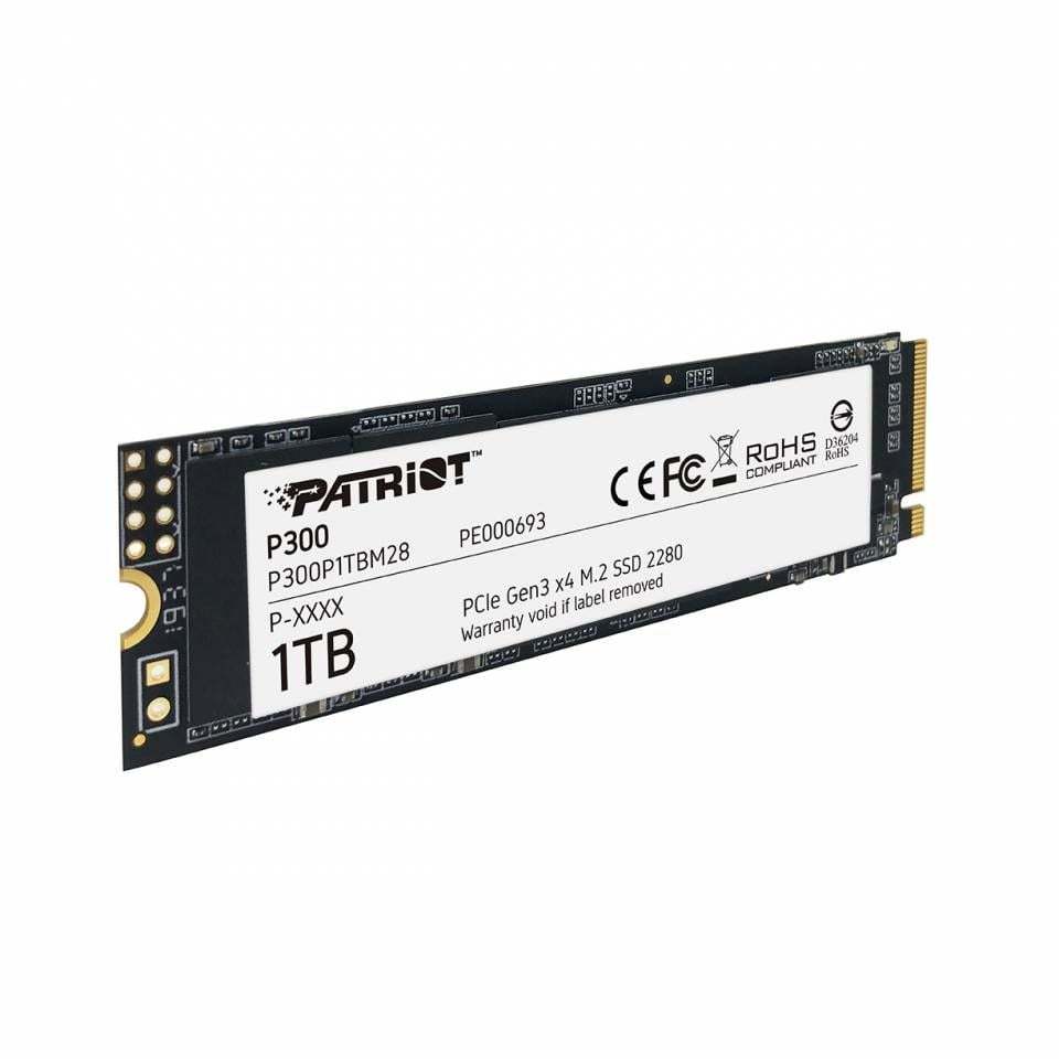 [CITYCOM] Ổ cứng SSD Patriot P300 1TB M.2 2280  PCIe Gen3 x4 - NEW CHÍNH HÃNG BẢO HÀNH 60 THÁNG