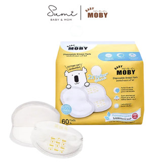 Miếng Lót Thấm Sữa Moby Baby Siêu Thấm Hút Chống Tràn Thoáng Khí (60 Miếng/Bịch), Sumi Baby