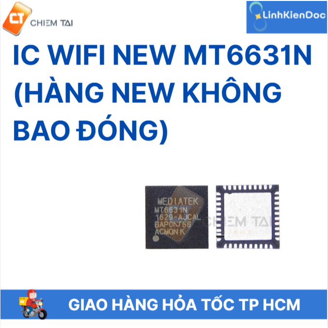 IC Wifi new MT6631N (Hàng new không bao đóng)