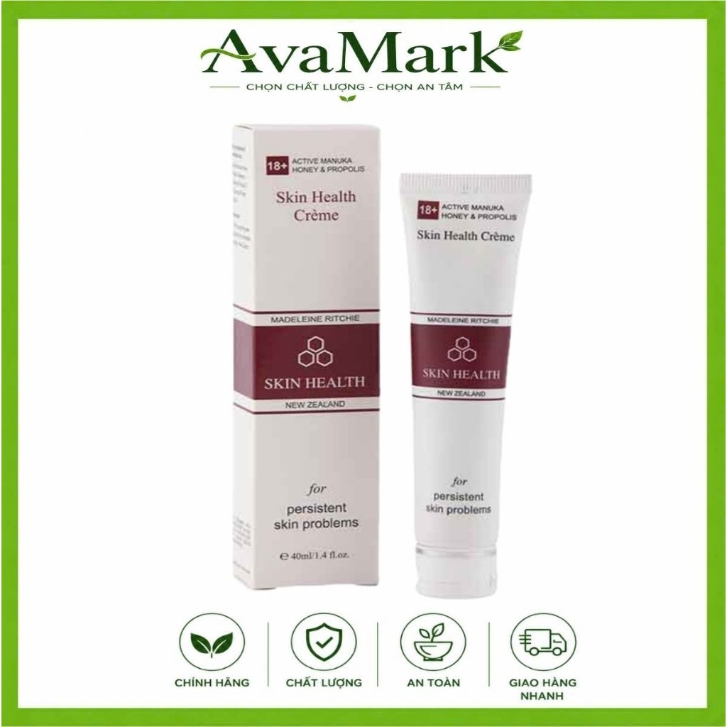 Kem Mật Ong Manuka Madeleine Ritchie 18+ Active Manuka Honey & Propolis Skin Health Crème 40ml