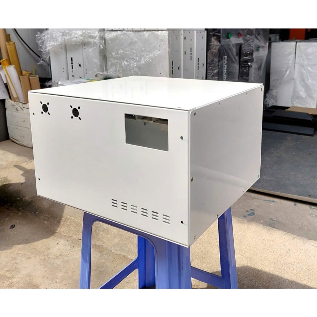 Vỏ thùng CNC đựng Pin Lithium 25.6v-280Ah/314Ah Lifepo4 (Kèm bộ tay nắm)