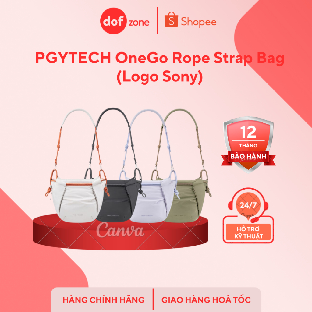 Túi Đeo PGYTECH OneGo Rope Strap Bag - Hàng Mới Chính Hãng