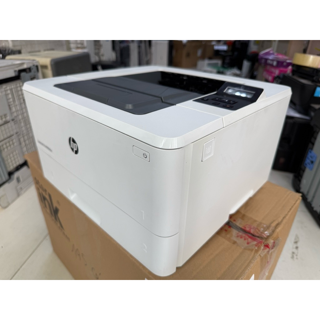 Máy in H P M404DW 404DW 404 - in 2 mặt, in wifi, in điện thoại, tốc dộ 40ppm - đã qua sử dụng